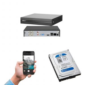 Tienda kit 2 cámaras full hd con dvr e instalación