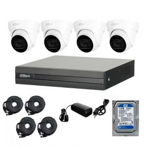 kit 4 cámaras full hd + dvr + instalación