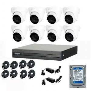 kit 8 cámaras full hd con dvr e instalación